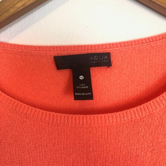 AQUA Cashmere Sweater - Picture 3 of 4
